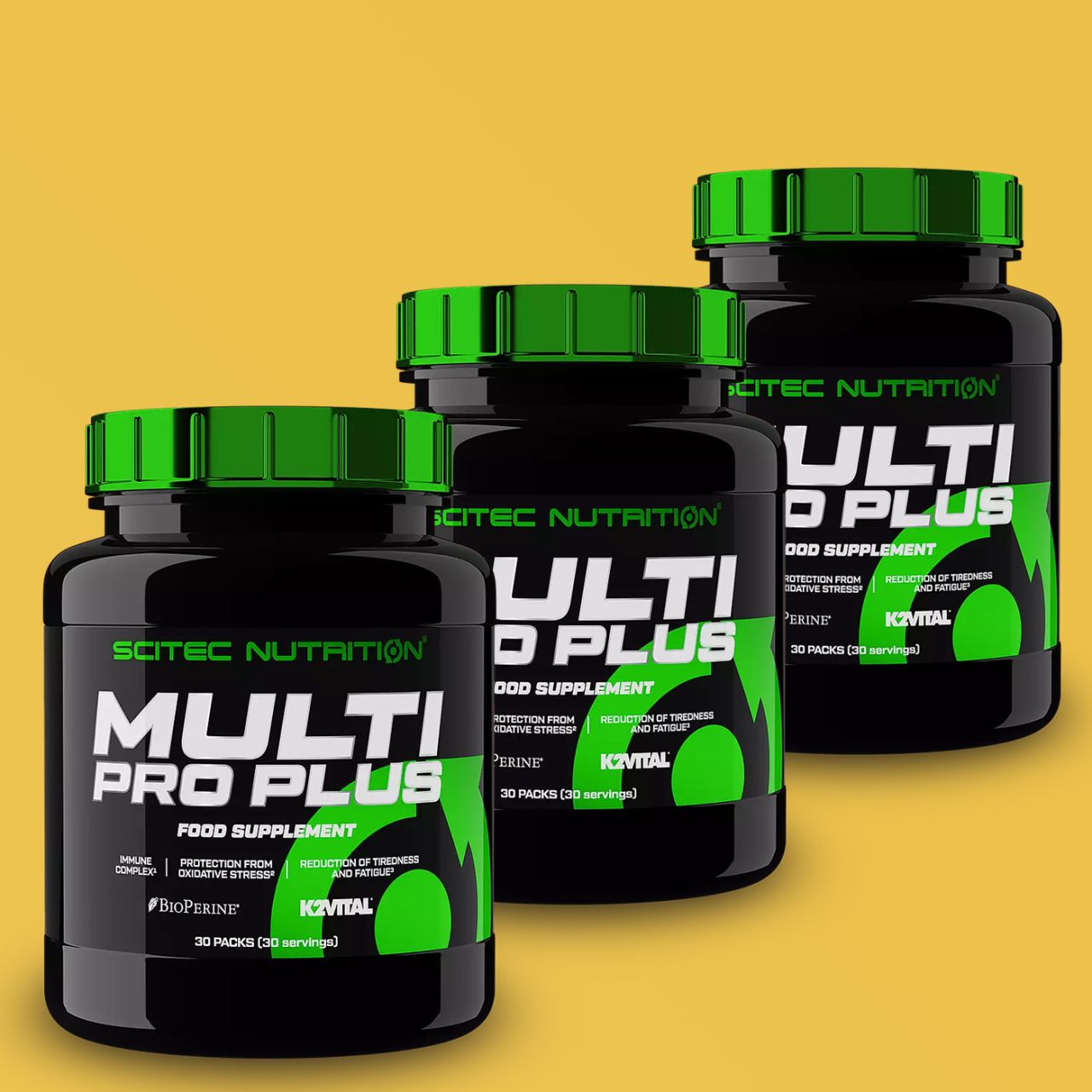 SCITEC NUTRITION - MULTI PRO PLUS - ÚJ FORMULA 29 AKTÍV ÖSSZETEVŐVEL - 3 x 30 AKCIÓS CSOMAG SCITEC NUTRITION - MULTI PRO PLUS - ÚJ FORMULA 29 AKTÍV ÖSSZETEVŐVEL - 3 x 30 AKCIÓS CSOMAG