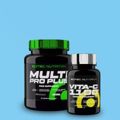 SCITEC NUTRITION - MULTI PRO PLUS - 30 CSOMAG + VITA C-1100 - 100 KAPSZULA