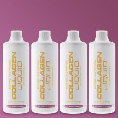 SCITEC NUTRITION - COLLAGEN LIQUID -  10.000 MG FOLYÉKONY KOLLAGÉN FORMULA - 4 x 1000 ML