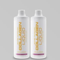 SCITEC NUTRITION - COLLAGEN LIQUID - HIDROLIZÁLT KOLLAGÉN TARTALMÚ ERDEI GYÜMÖLCS ÍZŰ ÉTRENDKIEGÉSZÍTŐ - 2 x 1000 ML