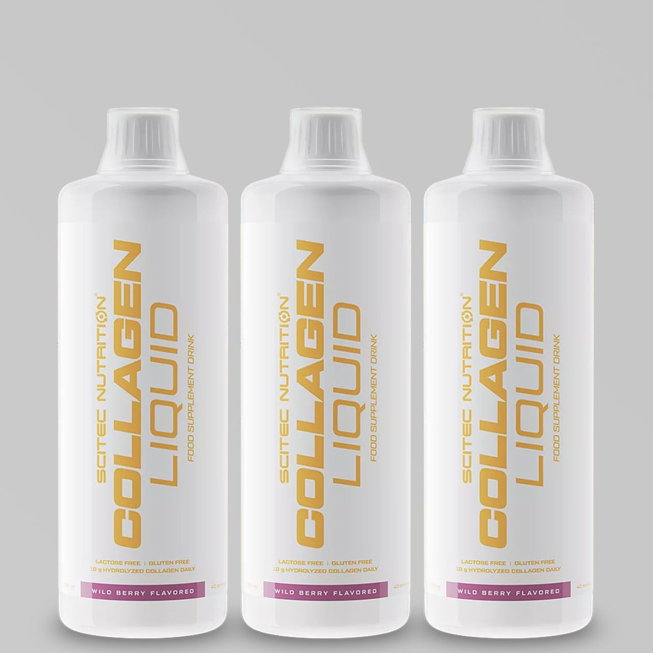 SCITEC NUTRITION - COLLAGEN LIQUID - HIDROLIZÁLT KOLLAGÉN TARTALMÚ ERDEI GYÜMÖLCS ÍZŰ ÉTRENDKIEGÉSZÍTŐ - 3 x 1000 ML SCITEC NUTRITION - COLLAGEN LIQUID - HIDROLIZÁLT KOLLAGÉN TARTALMÚ ERDEI GYÜMÖLCS ÍZŰ ÉTRENDKIEGÉSZÍTŐ - 3 x 1000 ML