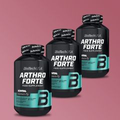 BioTech USA - ARTHRO FORTE - KOMPLEX ÍZÜLETVÉDŐ FORMULA (KORÁBBAN ARTHRO GUARD) - 3 x 120 TABLETTA
