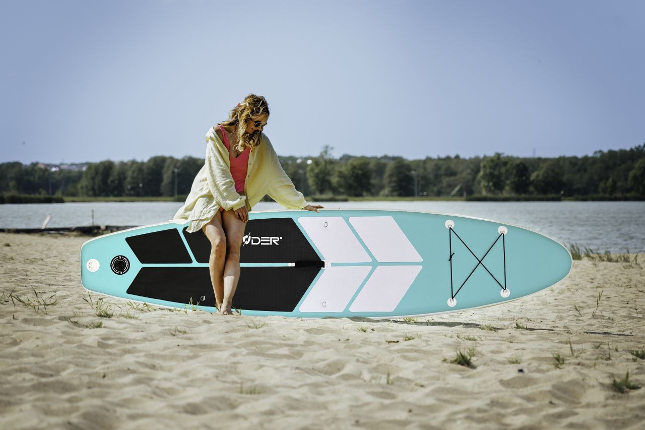 THUNDER OUTDOOR - COAST MINT SUP BOARD - SUP DESZKA KIEGÉSZÍTŐKKEL - 320 X 76 X 15 CM