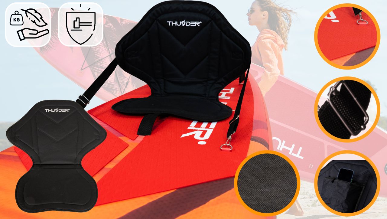 THUNDER OUTDOOR - ISLE SUP BOARD - SUP DESZKA KIEGÉSZÍTŐKKEL - 320 X 76 X 15 CM