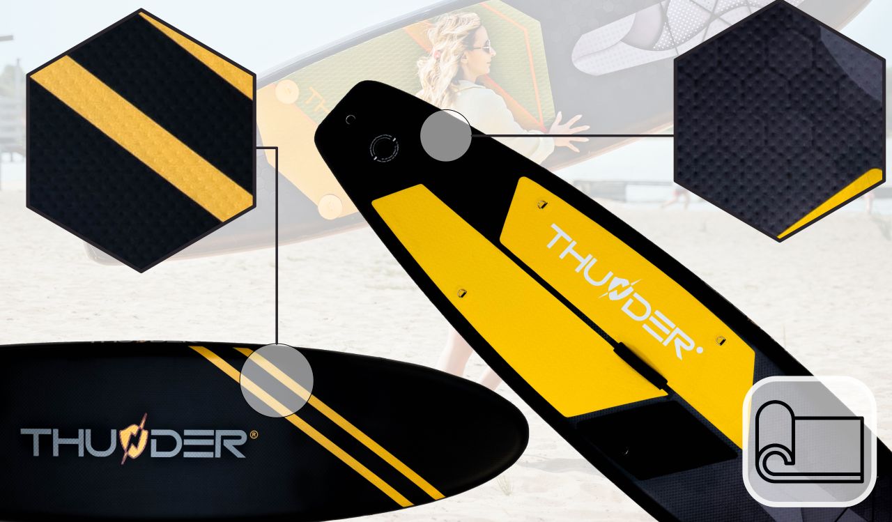 THUNDER OUTDOOR - RAVEN SUP BOARD - SUP DESZKA KIEGÉSZÍTŐKKEL - 320 X 76 X 15 CM