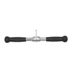 FITSTYLE - STRAIGHT TRICEPS BAR - GUMÍROZOTT EGYENES FOGANTYÚ CSIGÁS GÉPHEZ - 42 CM