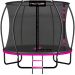 THUNDER OUTDOOR - INSIDE ULTRA 8 FT, PINK - BELSŐ HÁLÓS SPORT TRAMBULIN 255 CM, FEKETE-PINK