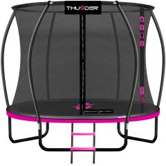 THUNDER OUTDOOR - INSIDE ULTRA 6 FT, PINK - BELSŐ HÁLÓS SPORT TRAMBULIN 185 CM, FEKETE-PINK