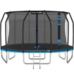 THUNDER OUTDOOR - INSIDE ELITE 16 FT, BLUE - BELSŐ HÁLÓS SPORT TRAMBULIN 488 CM, FEKETE-KÉK