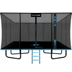 THUNDER OUTDOOR - OUTSIDE PHENOM 10 X 14 FT, BLUE - KÜLSŐ HÁLÓS SPORT TRAMBULIN 305 X 427 CM, FEKETE-KÉK