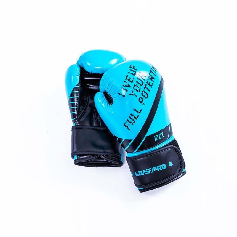 LIVEPRO - BOXING GLOVES - 10 OZ - BLUE - BOXKESZTYŰ