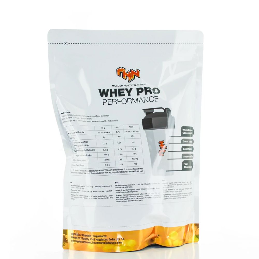 MHN SPORT SUPPLEMENTS - WHEY PRO PERFORMANCE - 1000 G