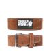 GORILLA WEAR - 4 INCH LEATHER BELT - BŐR SÚLYEMELŐ ÖV -  BARNA