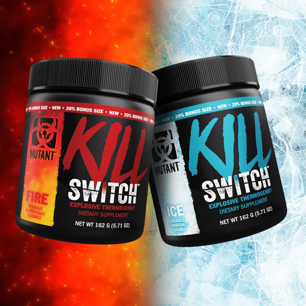 MUTANT - KILL SWITCH - ICE - THERMOGENIC FAT BURNER - 162 G