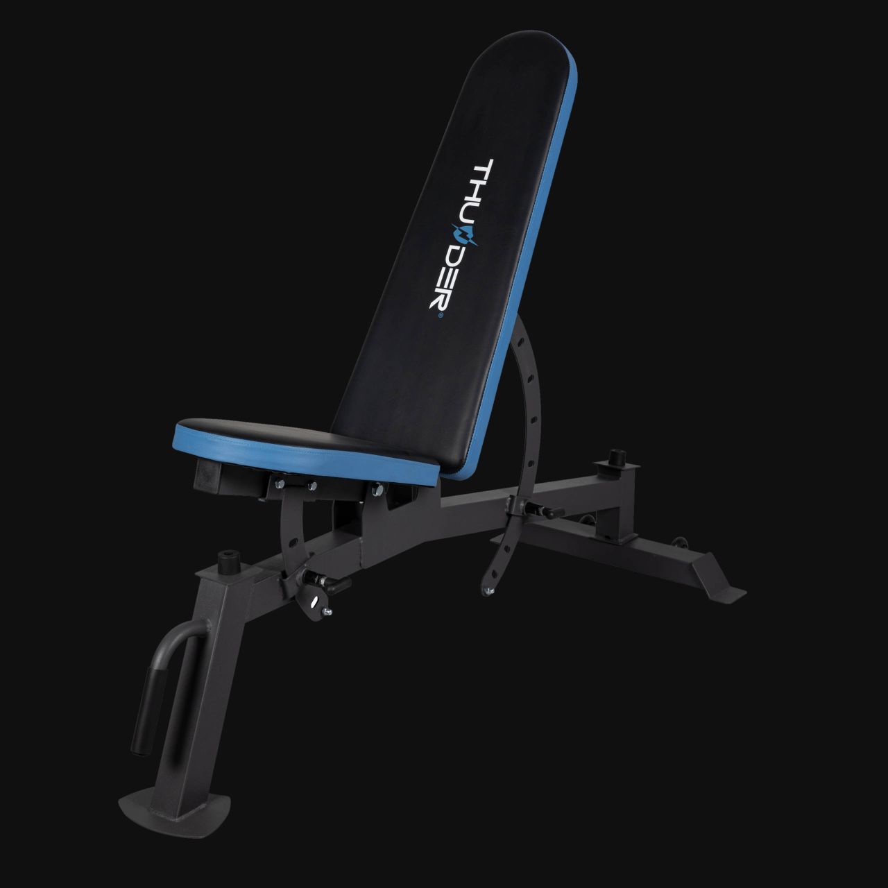 THUNDER - LIFT - ADJUSTABLE BENCH - 300 KG TEHERBÍRÁSÚ, 7+3 POZÍCIÓBA ÁLLÍTHATÓ, KEREKES EDZŐPAD THUNDER - LIFT - ADJUSTABLE BENCH - 300 KG TEHERBÍRÁSÚ, 7+3 POZÍCIÓBA ÁLLÍTHATÓ, KEREKES EDZŐPAD