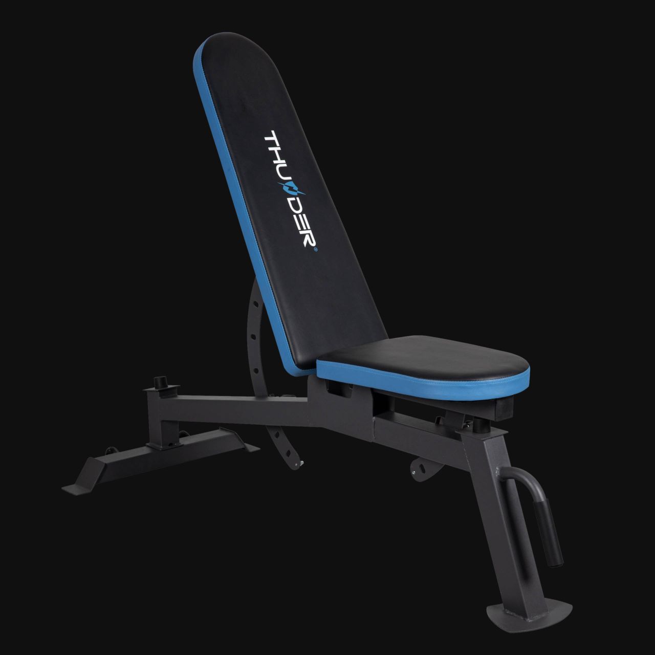THUNDER - LIFT - ADJUSTABLE BENCH - 300 KG TEHERBÍRÁSÚ, 7+3 POZÍCIÓBA ÁLLÍTHATÓ, KEREKES EDZŐPAD THUNDER - LIFT - ADJUSTABLE BENCH - 300 KG TEHERBÍRÁSÚ, 7+3 POZÍCIÓBA ÁLLÍTHATÓ, KEREKES EDZŐPAD