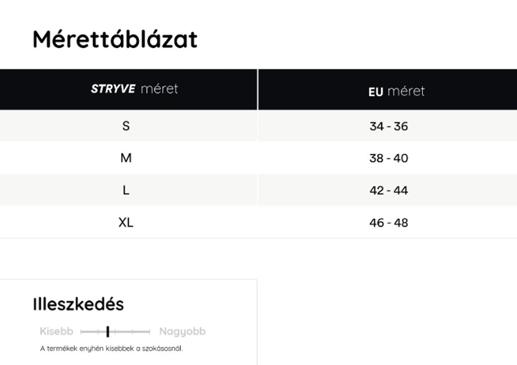 STRYVE - PRIME - SPORTMELLTARTÓ