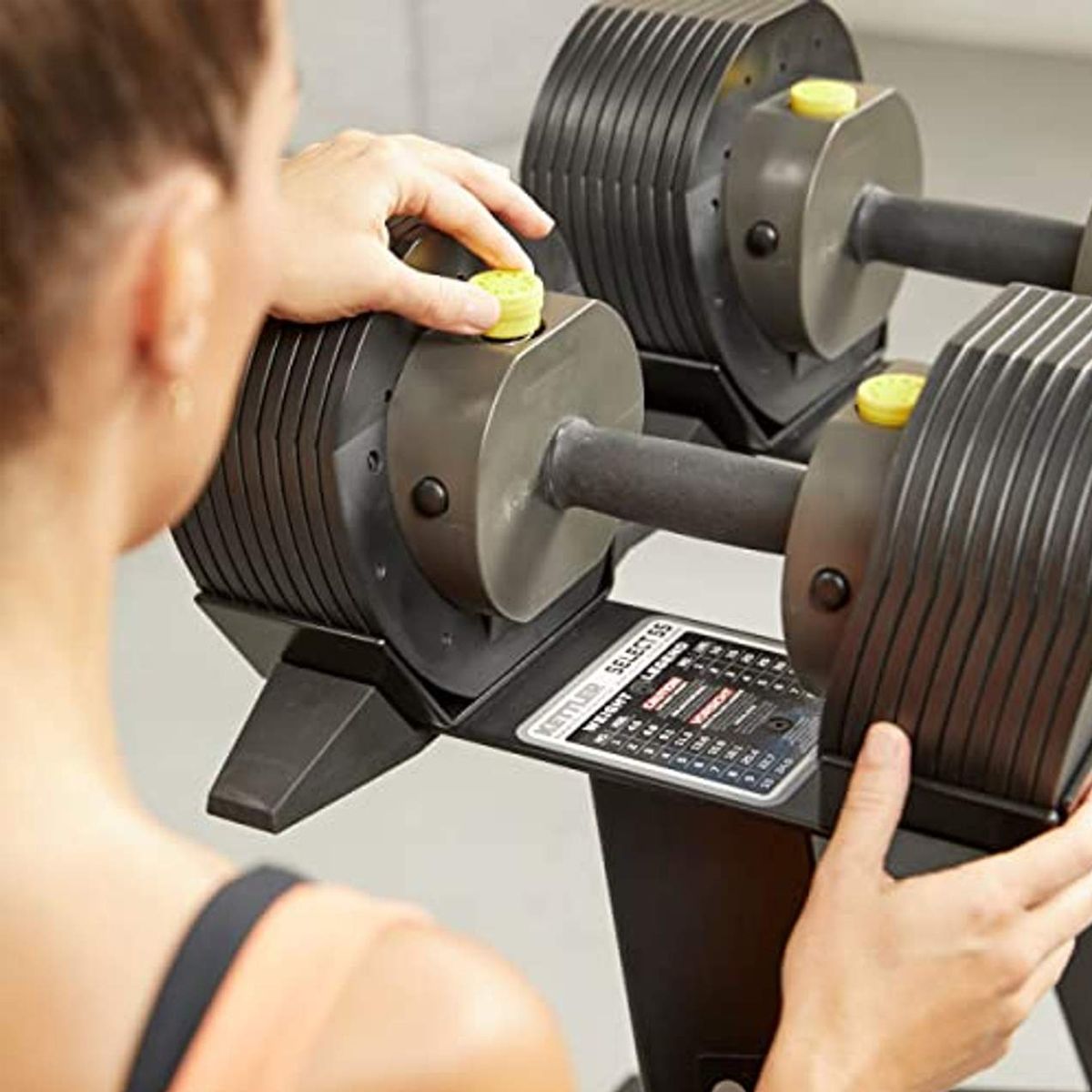 KETTLER - VARIO SELECTOR DUMBBELL 55 - ÁLLÍTHATÓ KÉZISÚLYZÓ 4,5-25 KG-IG