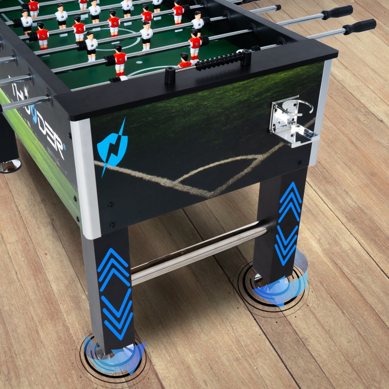 THUNDER - SPORT FOOSBALL TABLE - SPORT CSOCSÓASZTAL - 141 X 77 X 86.5 CM