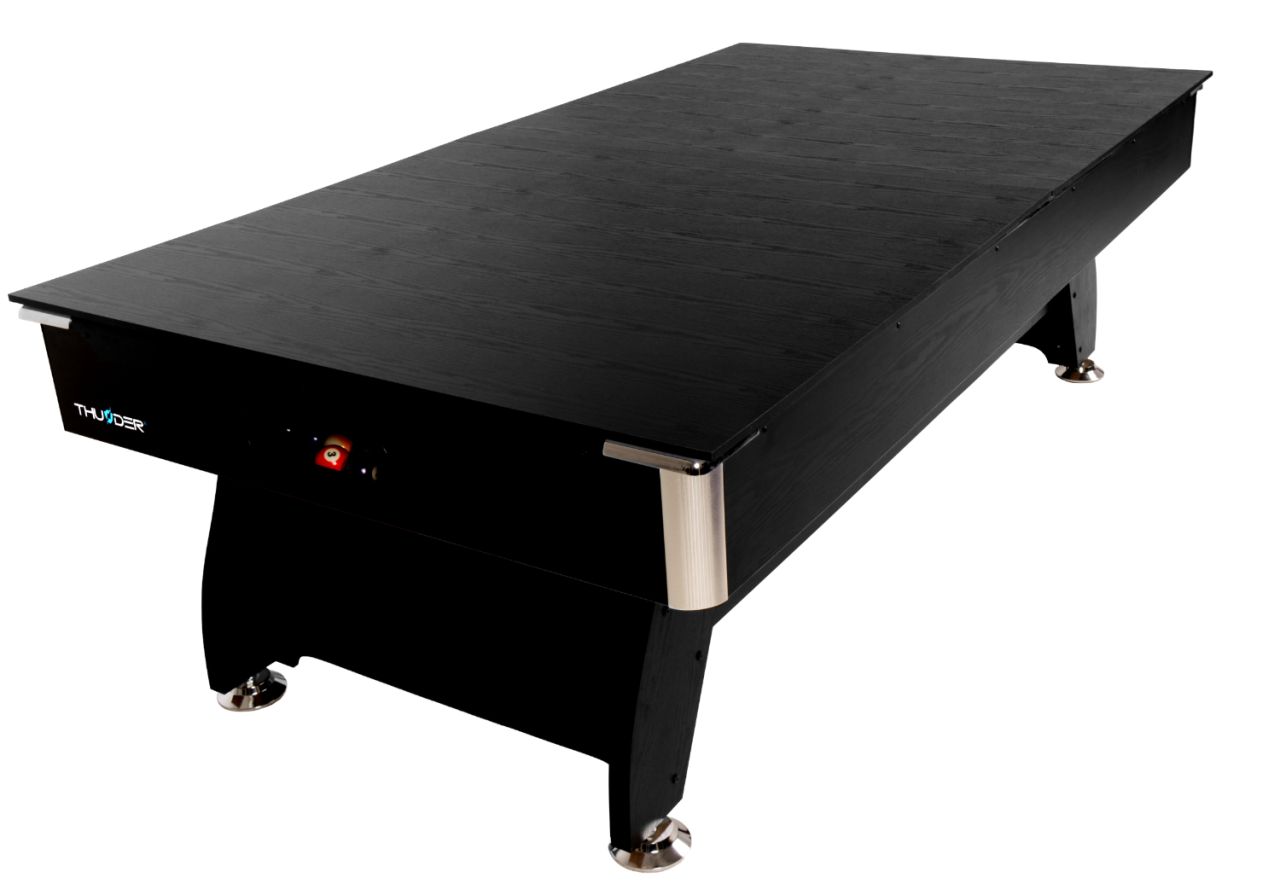 THUNDER - BOLD BLACK 8 FT - BILIÁRDASZTAL TELJES FELSZERELTSÉGGEL - 244 x 132 CM THUNDER - BOLD BLACK 8 FT - BILIÁRDASZTAL TELJES FELSZERELTSÉGGEL - 244 x 132 CM