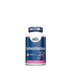 HAYA LABS - TURKESTERONE 500 MG - SUPPORTS HEALTHY TESTOSTERONE LEVELS - 60 KAPSZULA