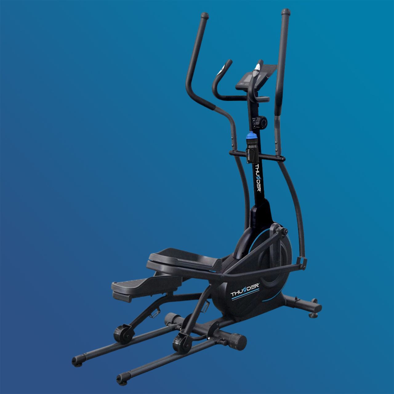 THUNDER - FIZZ ELLIPTICAL TRAINER - FRONTHAJTÁSOS MÁGNESFÉKES OTTHONI ELLIPTIKUS TRÉNER, 110 KG TESTSÚLYIG