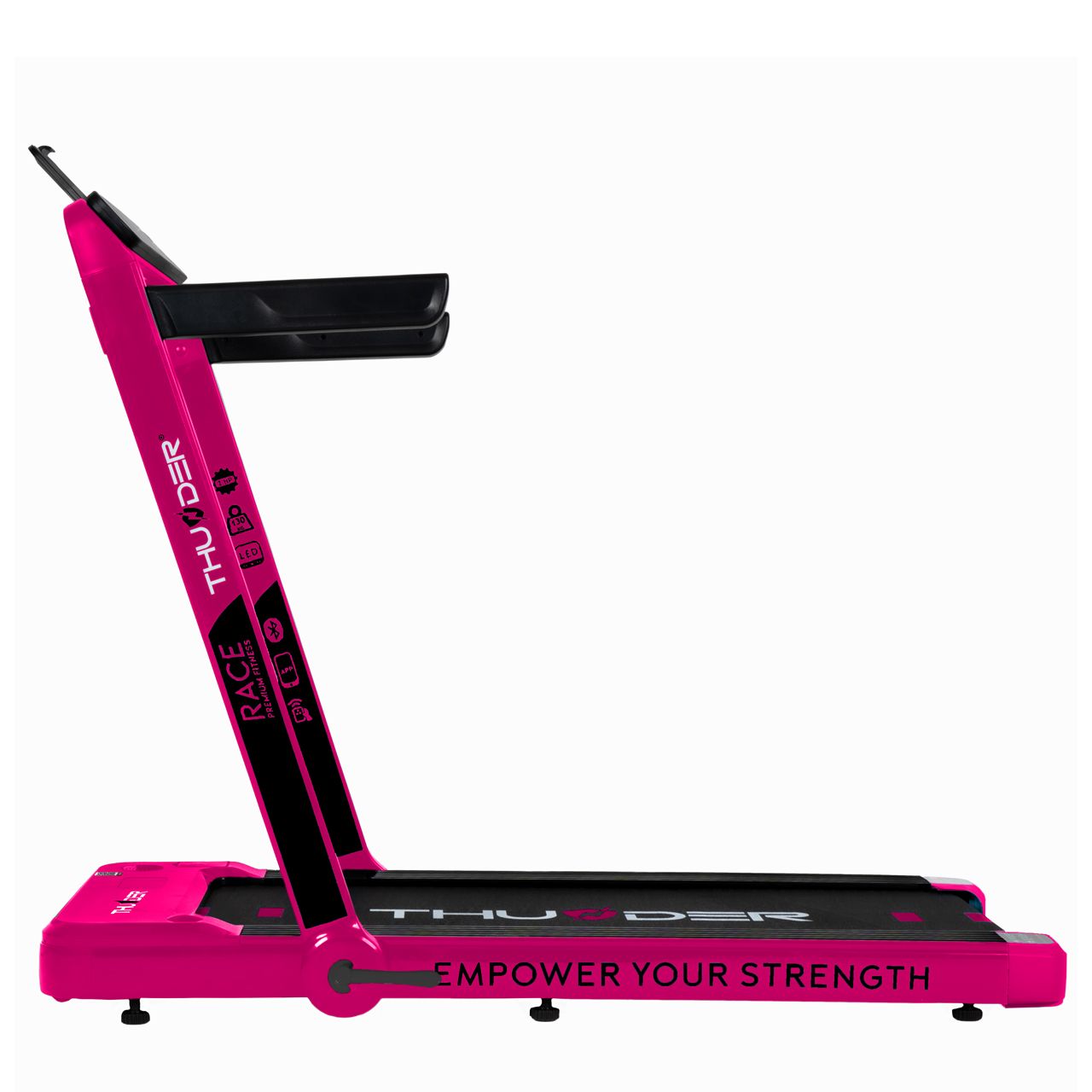 THUNDER - RACE - PINK EDITION - KOMPAKT FUTÓPAD 14 KM/H VÉGSEBESSÉGGEL, 130 KG TESTSÚLYIG, PINK-FEKETE THUNDER - RACE - PINK EDITION - KOMPAKT FUTÓPAD 14 KM/H VÉGSEBESSÉGGEL, 130 KG TESTSÚLYIG, PINK-FEKETE