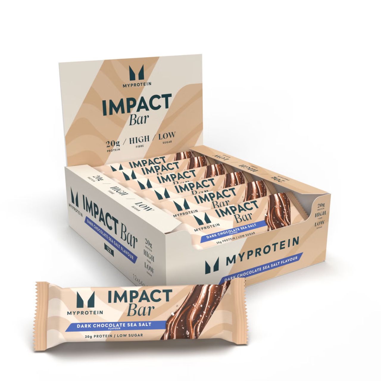 MYPROTEIN - IMPACT PROTEIN BAR - 12 x 64 G