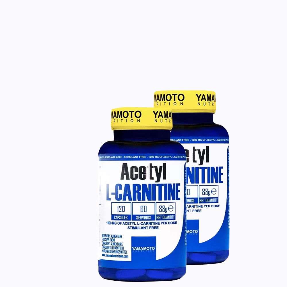 YAMAMOTO NUTRITION - ACETYL L-CARNITINE - 1000 MG - 2x120 KAPSZULA