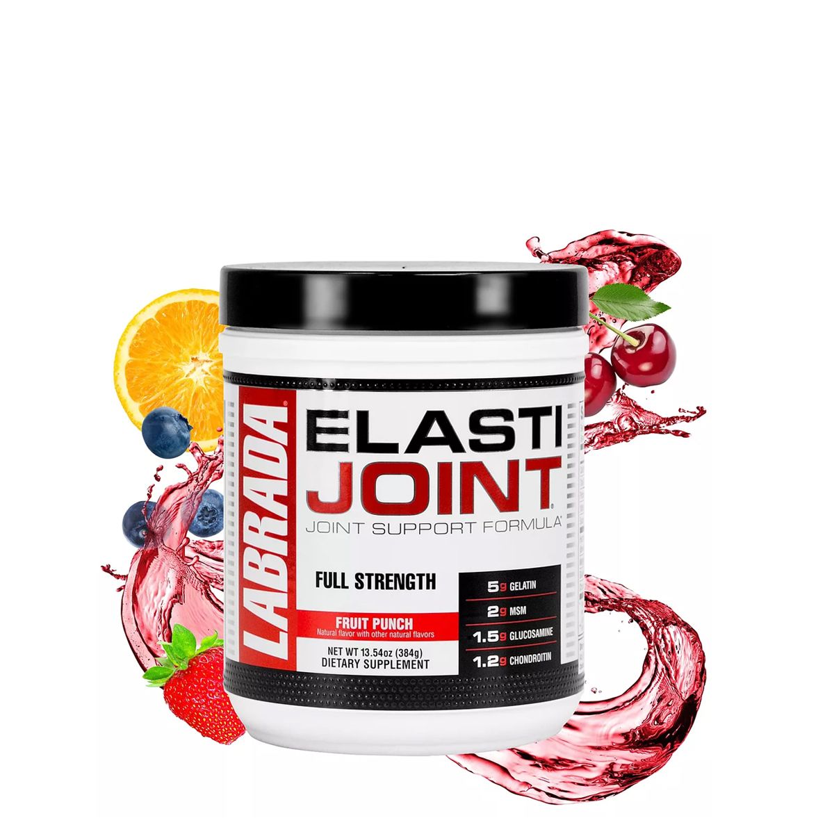 LABRADA - ELASTIJOINT - JOINT SUPPORT FORMULA DRINK MIX - 350 G - GYÜMÖLCSPUNCS LABRADA - ELASTIJOINT - JOINT SUPPORT FORMULA DRINK MIX - 350 G - GYÜMÖLCSPUNCS
