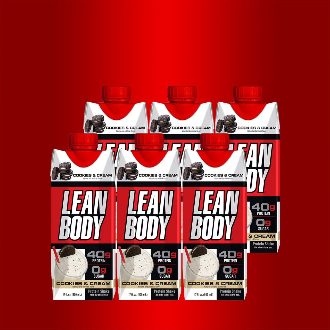 LABRADA - LEAN BODY RTD PROTEIN SHAKE - 6 x 500 ML