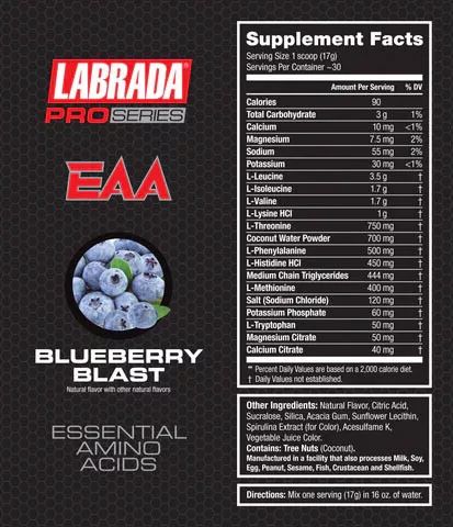 LABRADA - EAA - ESSENTIAL AMINO ACIDS - 510 G, ÁFONYA