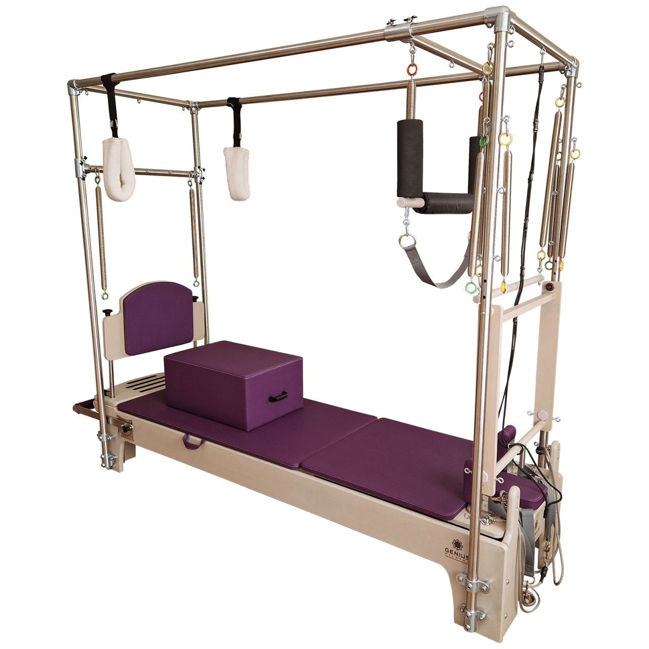 GENIUS PILATES - CADILLAC REFORMER PILATES GÉP - 239x68x201 CM