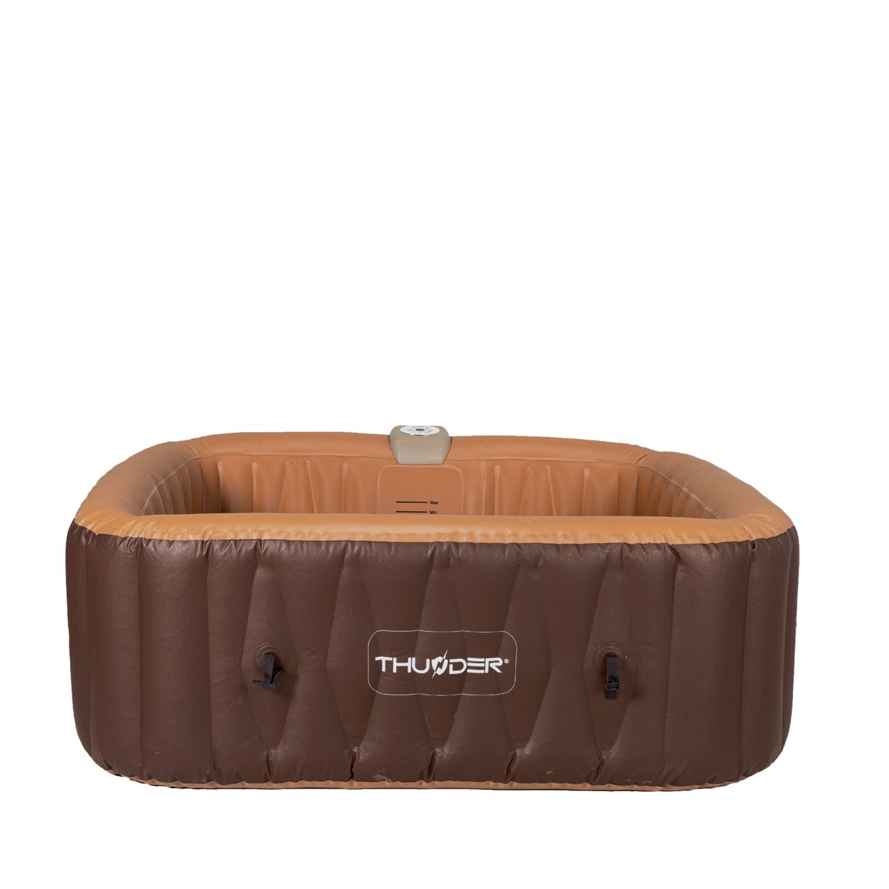 THUNDER - BREVE SPA - VÍZMELEGÍTŐS FELFÚJHATÓ HIDROMASSZÁZS MEDENCE 130 FÚVÓKÁS JACUZZI RENDSZERREL - 185 x 185 x 65 CM THUNDER - BREVE SPA - VÍZMELEGÍTŐS FELFÚJHATÓ HIDROMASSZÁZS MEDENCE 130 FÚVÓKÁS JACUZZI RENDSZERREL - 185 x 185 x 65 CM