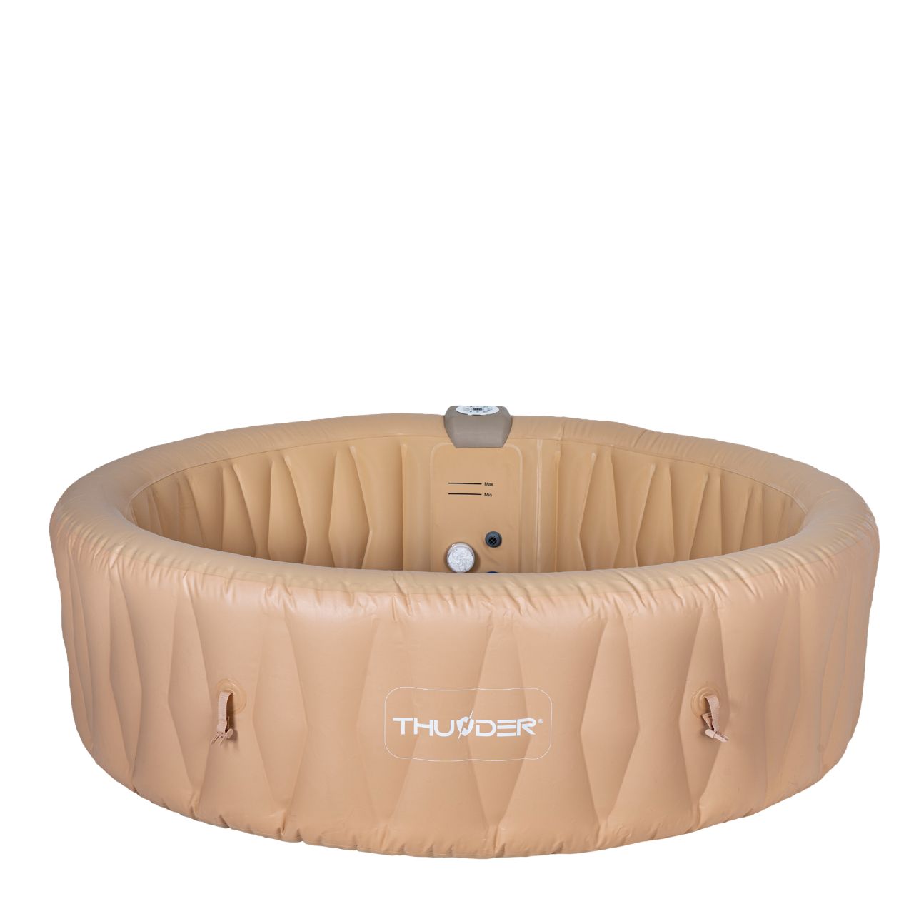 THUNDER - LATTE SPA - VÍZMELEGÍTŐS FELFÚJHATÓ HIDROMASSZÁZS MEDENCE 130 FÚVÓKÁS JACUZZI RENDSZERREL - 205 x 65 CM THUNDER - LATTE SPA - VÍZMELEGÍTŐS FELFÚJHATÓ HIDROMASSZÁZS MEDENCE 130 FÚVÓKÁS JACUZZI RENDSZERREL - 205 x 65 CM