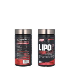 NUTREX RESEARCH - LIPO-6 BLACK - POWERFUL WEIGHT LOSS SUPPORT - 120 KAPSZULA