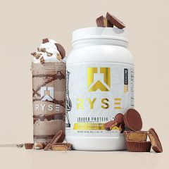 RYSE - LOADED PROTEIN - PREMIUM WHEY PROTEIN WITH MCTs - 1816 G - CHOCOLATE PEANUT BUTTER CUP