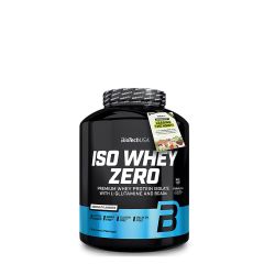BioTech USA - ISO WHEY ZERO - TEJSAVÓFEHÉRJE - IZOLÁTUM ALAPÚ - 1816 G