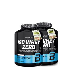 BioTech USA - ISO WHEY ZERO - TEJSAVÓFEHÉRJE - IZOLÁTUM ALAPÚ - 2x1816 G