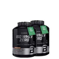 BioTech USA - ISO WHEY ZERO BLACK - IZOLÁTUM ALAPÚ TEJSAVÓFEHÉRJE - 2 x 1816 G