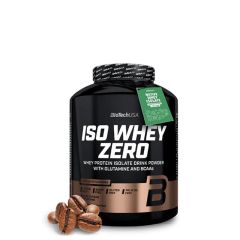 BioTech USA - ISO WHEY ZERO CAFFÉ LATTE - IZOLÁTUM ALAPÚ TEJSAVÓFEHÉRJE - 1816 G