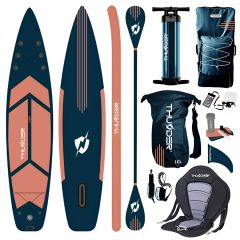 THUNDER OUTDOOR - IMPULSE XXL - TOURING SUP BOARD - SUP DESZKA KIEGÉSZÍTŐKKEL - 365 X 75 X 15 CM