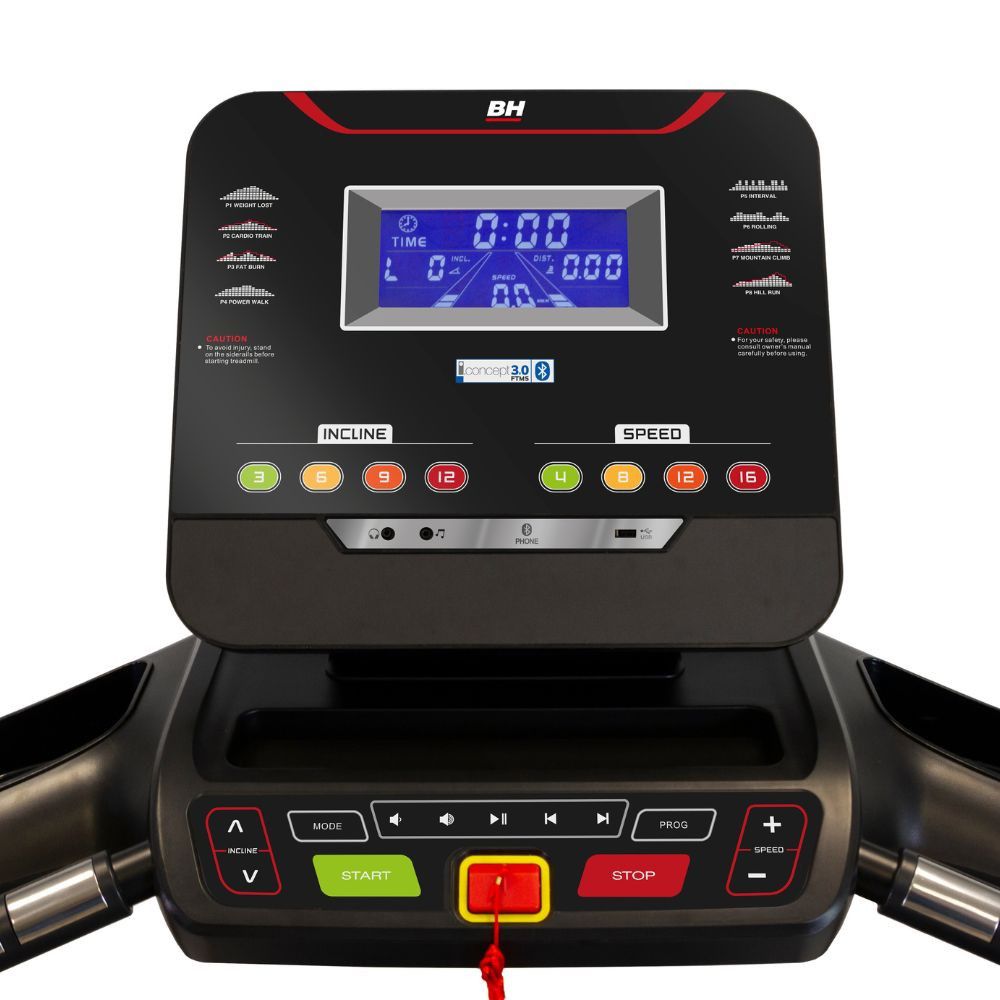 BH FITNESS - RS800 FUTÓPAD - 130 KG TERHELHETŐSÉG BH FITNESS - RS800 FUTÓPAD - 130 KG TERHELHETŐSÉG