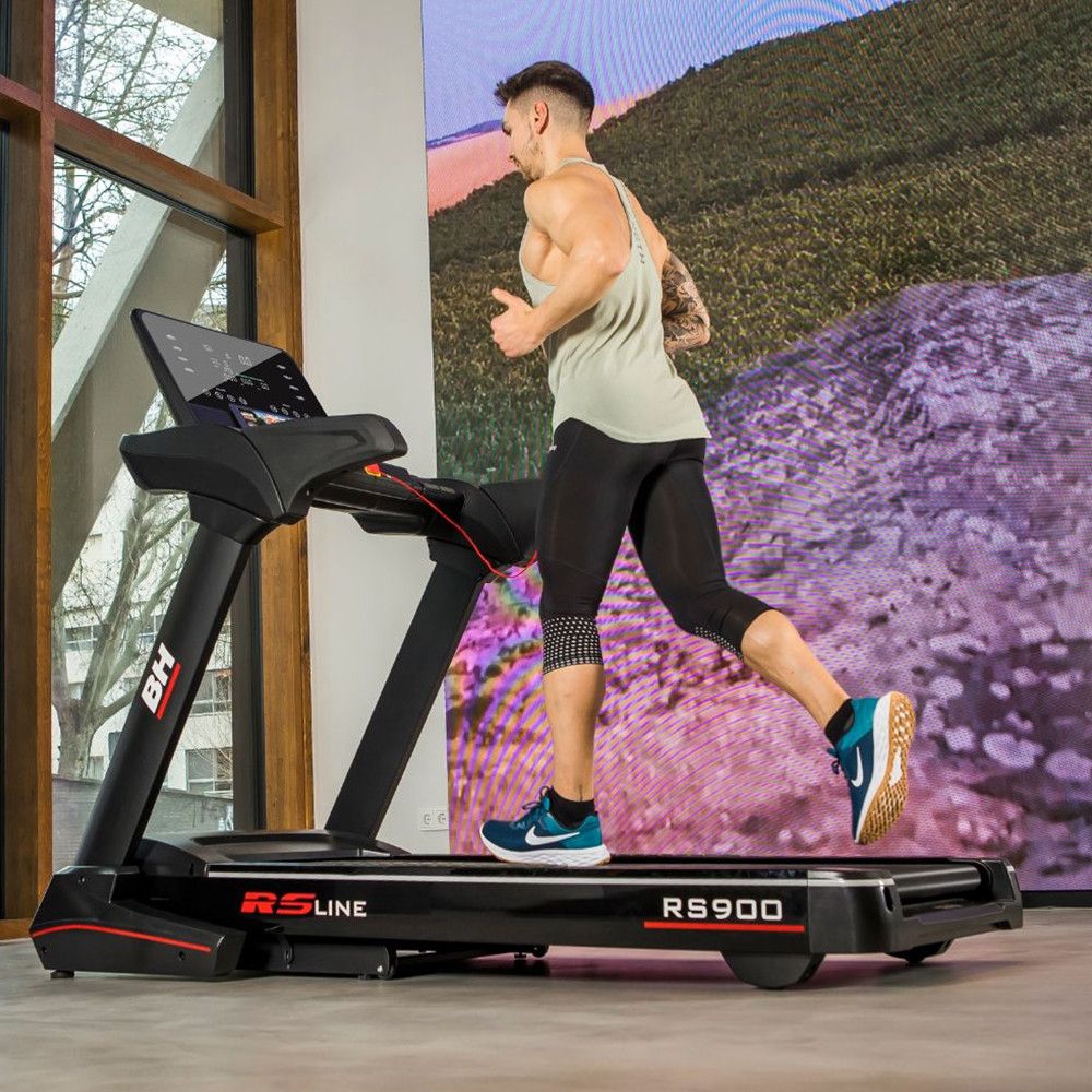 BH FITNESS - RS900 ÖSSZECSUKHATÓ FUTÓPAD - 150 KG TERHELHETŐSÉG