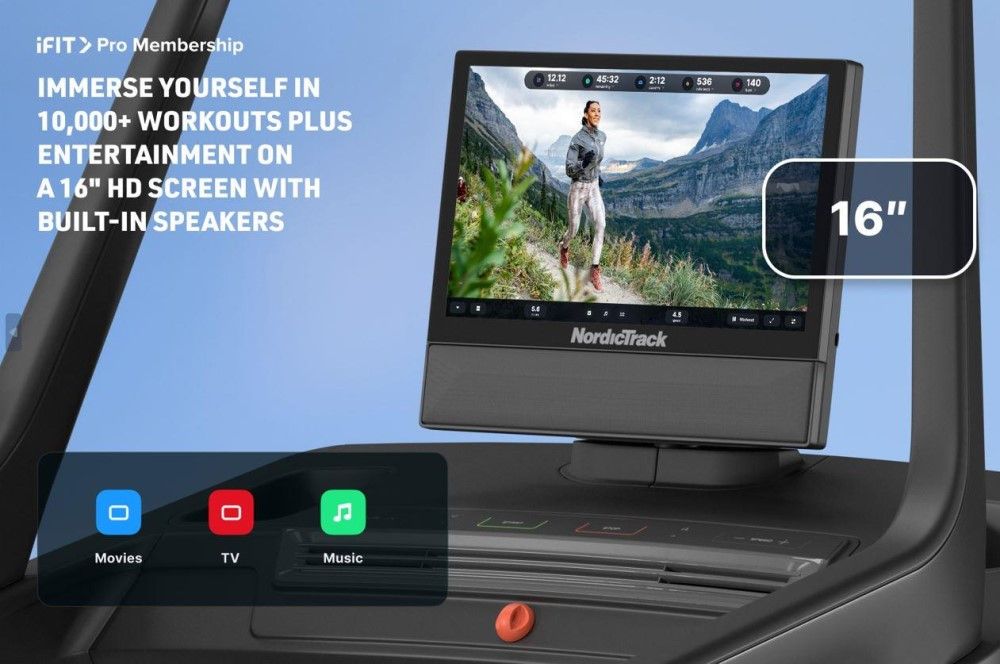 NORDIC TRACK - ELITE X16 INCLINE TRAINER FUTÓPAD - 182 KG TERHELHETŐSÉG NORDIC TRACK - ELITE X16 INCLINE TRAINER FUTÓPAD - 182 KG TERHELHETŐSÉG