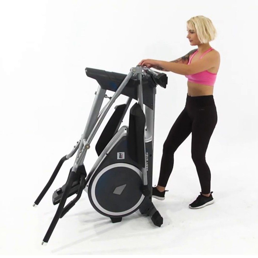 BH FITNESS - EASYSTEP DUAL - ELLIPSZIS TRÉNER - 14 KG LENDKERÉK - 115 KG TERHELHETŐSÉG BH FITNESS - EASYSTEP DUAL - ELLIPSZIS TRÉNER - 14 KG LENDKERÉK - 115 KG TERHELHETŐSÉG