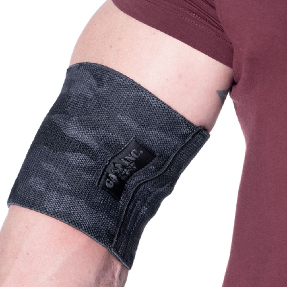 GASP INC - HEAVY DUTY ELBOW SLEEVE - KÖNYÖKVÉDŐ - SÖTÉT / TEREPMINTA GASP INC - HEAVY DUTY ELBOW SLEEVE - KÖNYÖKVÉDŐ - SÖTÉT / TEREPMINTA