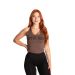 BETTER BODIES - CROP T-BACK - NŐI TRIKÓ - BARNA