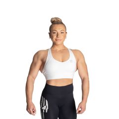 BETTER BODIES - CORE SPORTS BRA - BLACK - SPORTMELLTARTÓ - FEHÉR