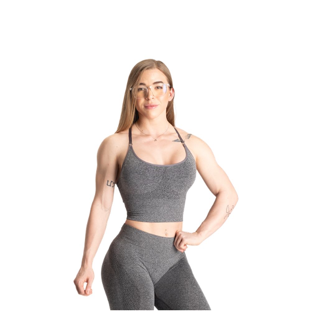 BETTER BODIES - ROCKAWAY BRA - NŐI SPORTMELLTARTÓ - GRAFITSZÜRKE BETTER BODIES - ROCKAWAY BRA - NŐI SPORTMELLTARTÓ - GRAFITSZÜRKE
